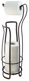 Bronzszínű acél WC-papír tartó, 62,5 cm - InterDesign