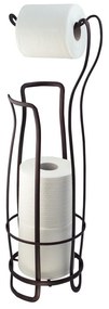 Bronzszínű acél WC-papír tartó állvány Axis – iDesign
