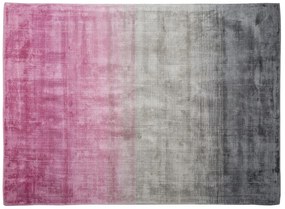 Szürke és rózsaszín szőnyeg 160 x 230 cm ERCIS Beliani