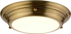 Elstead klasszikus LED mennyezeti lámpa welland mini sárgaréz elswelland-f-s-ab IP54