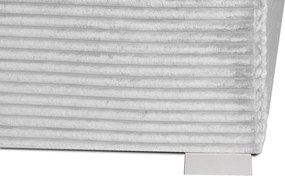 LUCI ágy 180x200 cm Fekete Matraccal