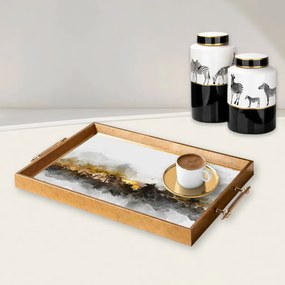 Üveg tálca, 38×24 cm – TPEA9947