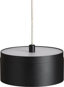 RENDL SFERA DIMM závěsná černá 230V LED 15+9W 3000K