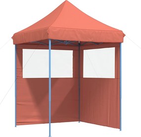 vidaXL Partysátor Terrakotta 200 x 200 x 306 cm Oxford Szövet