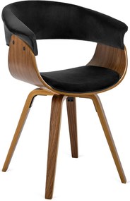 Étkezőszék Fekete Színben. OHIO 2