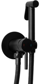 Rea  Lungo Loop black süllyesztett bidé csaptelep