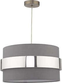 Dar Lighting modern függeszték oki króm szürke daroki6539