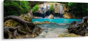 Vízesések képe (120x50 cm)