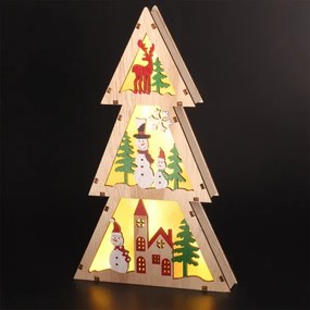 Brilagi - LED karácsonyi dekoráció LED/2xAA karácsonyfa