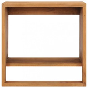 tömör tíkfa falra szerelhető törölközőtartó 35 x 20 x 35 cm