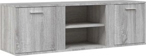 vidaXL szürke sonoma szerelt fa TV-szekrény 120 x 34 x 37 cm