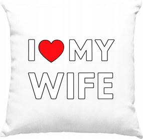 Párna feleség házasság esküvő vicces fehér