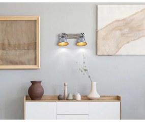 Globo 15366Z-2 - Spotlámpa GÜNTHER 2xE27/60W/230V