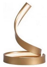 Redo 01-1816 - TORSION LED asztali lámpa, 11W/230V, bronz