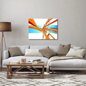 Kép - Összefonódó vonalak, absztrakciók (70x50 cm)