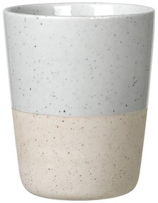 Világosszürke-bézs kerámia bögre 250 ml Sablo – Blomus