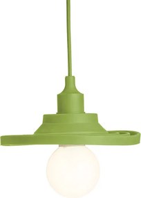 RENDL AMICI függő szilikon lámpa zöld 230V LED E27 15W