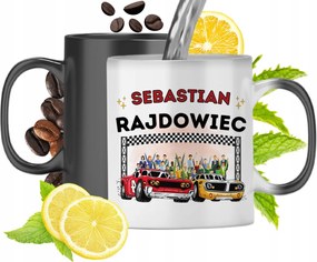 Mágikus bögre Sebastiannak Fekete matt nyomott mintával 330ml