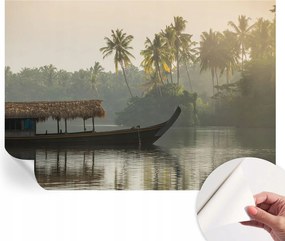 Modern öntapadós fotótapéta falra Trópusi kikötő 208x146