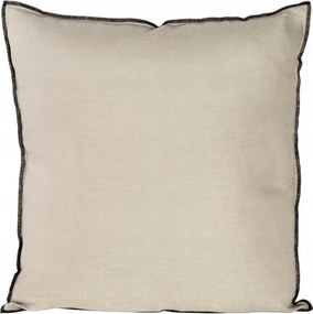 Dekoratív párnahuzat LEN-5 45x45 bézs