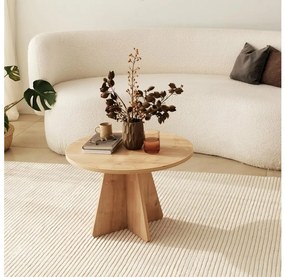 Kávésasztal MUSHROOM 40x60 cm zafír tölgy