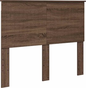 vidaXL Fejtámla fejtámlával Barna Tölgy 135 cm Faanyag