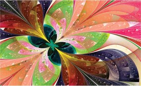 Fotótapéta Geometria színes Vinyl absztrakt 368x254 +ragasztó