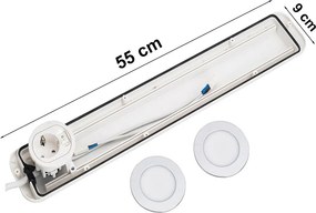 Led spot lámpa kerettel