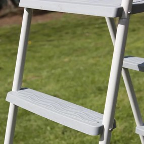 PONTAQUA KIT GRAPHITE fémfalas családi medence szett 500 x 300 x120 cm