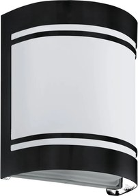 EGLO 99565 CERNO Modern Kültéri Fali Lámpa Fehér, Fekete E27 IP44