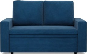 Zeus kanapé, kordbársony, hab töltet, egyenes kartámasz, kék