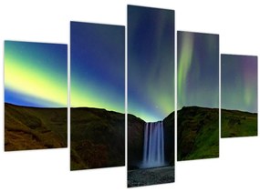 Kép - Aurora Borealis Izlandon (150x105 cm)