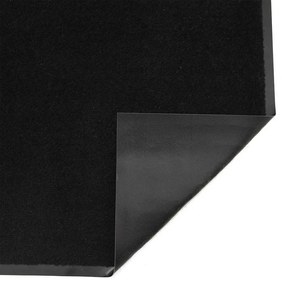 vidaXL lábtörlő fekete 60x90 cm