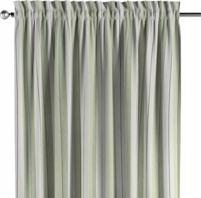 Csatornafüggöny frufruval 1 db 130x245cm fehér