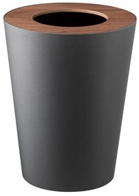 Rin Round fekete szemeteskosár - YAMAZAKI