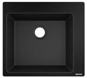 Hansgrohe S51 mosogató grafit fekete 43312170