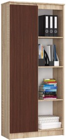 Regál Rehana II (szonoma tölgy + wenge). 1069803