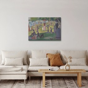 Kép - Georges Seurat, A Sunday on La Grande Jatte, reprodukciók (70x50 cm)