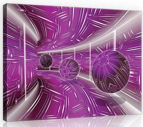 VĂĄszonkĂ©p 70x50 Lila alagĂșt loft stĂlusban modern absztrakt a nappaliba