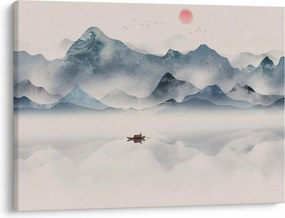 Kép - Kék-hegyi völgy (70x50 cm)