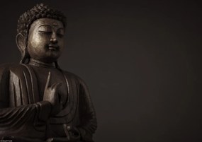 Poszter 29,7x21cm Buddha szobor, Assaf Frank