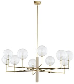 Jupiter 1976 - Csillár rúdon FEME 10xG9/10W/230V arany