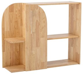 Natúr színű kaucsukfa könyvespolc 85x70 cm Alec – Bloomingville