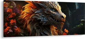 Kép - Sárkány (120x50 cm)