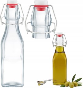 Olívaolaj Palack Olaj Ecet Üveg Dugóval Tinktúra Klip 250