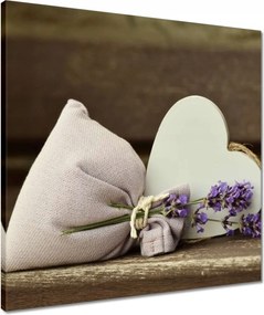 Vászonkép 50x50 Tasak Illatos levendula