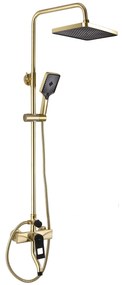zuhanyszett REA SOUL Gold Black
