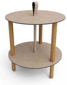 Kerek tárolóasztal ø 48 cm Strap L Bull – LIND DNA