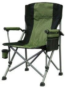 Leziter Comfort karfás horgász szék pohártartóval zöld