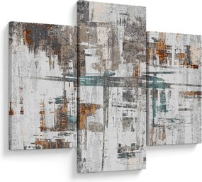 Kép - Absztrakt vonások (90x60 cm)